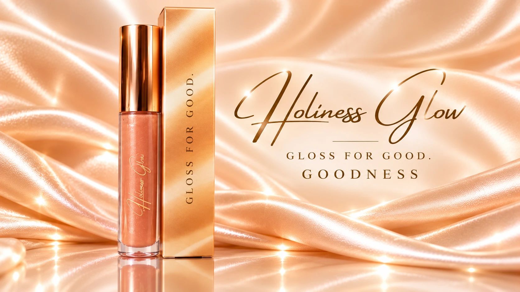 Holiness Glow Goodness lip gloss
